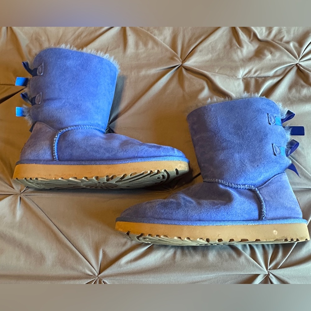 Royal Blue UGG Bailey Bow II
